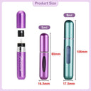 Mini Aluminum Atomizer Perfume Spray Container 5ml 8ml
