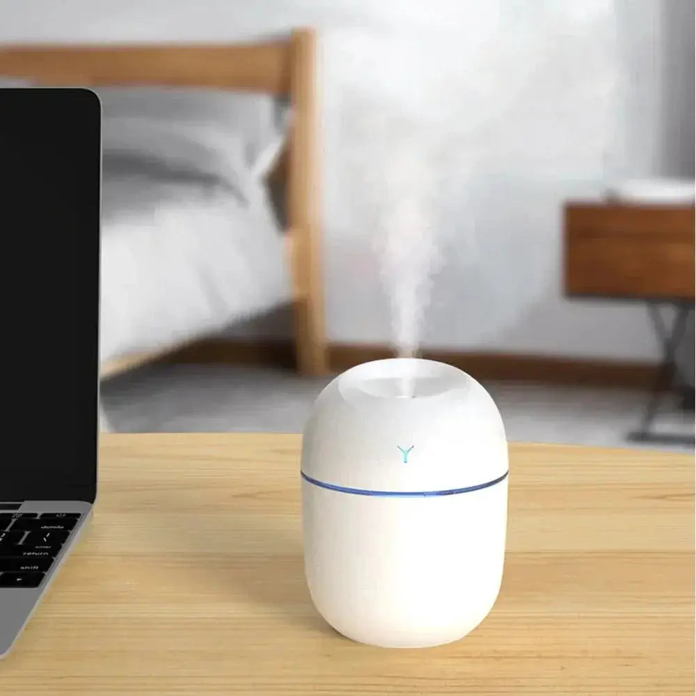 Mini Aroma Humidifier With Romantic Light USB Diffuser