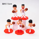 Mini Basketball Sneaker Cake Toppers for Boys Slam Dunk