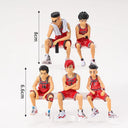 Mini Basketball Sneaker Cake Toppers for Boys Slam Dunk