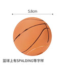 Mini Basketball Sneaker Cake Toppers for Boys Slam Dunk
