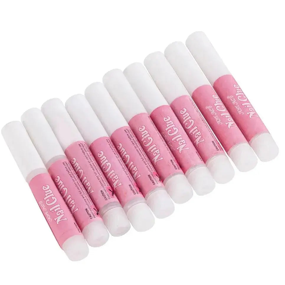 Mini Beauty False Nails Adhesive Kit Elevate Nail Art