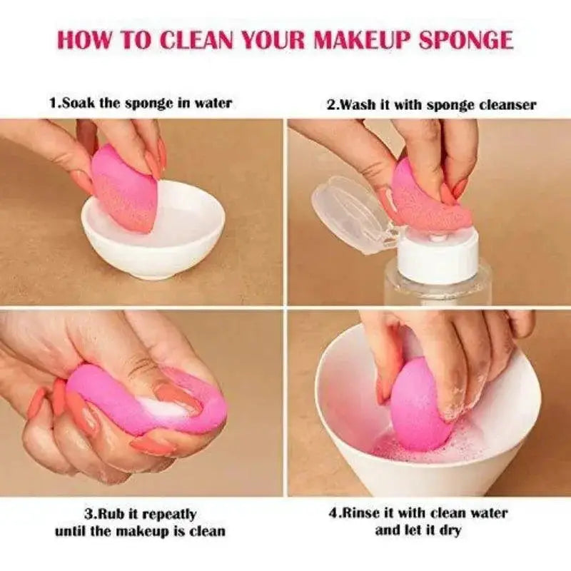 Mini Beauty Sponge Set For Flawless Makeup Application
