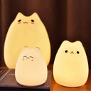 Soothing Glow Cat Night Light for Kids