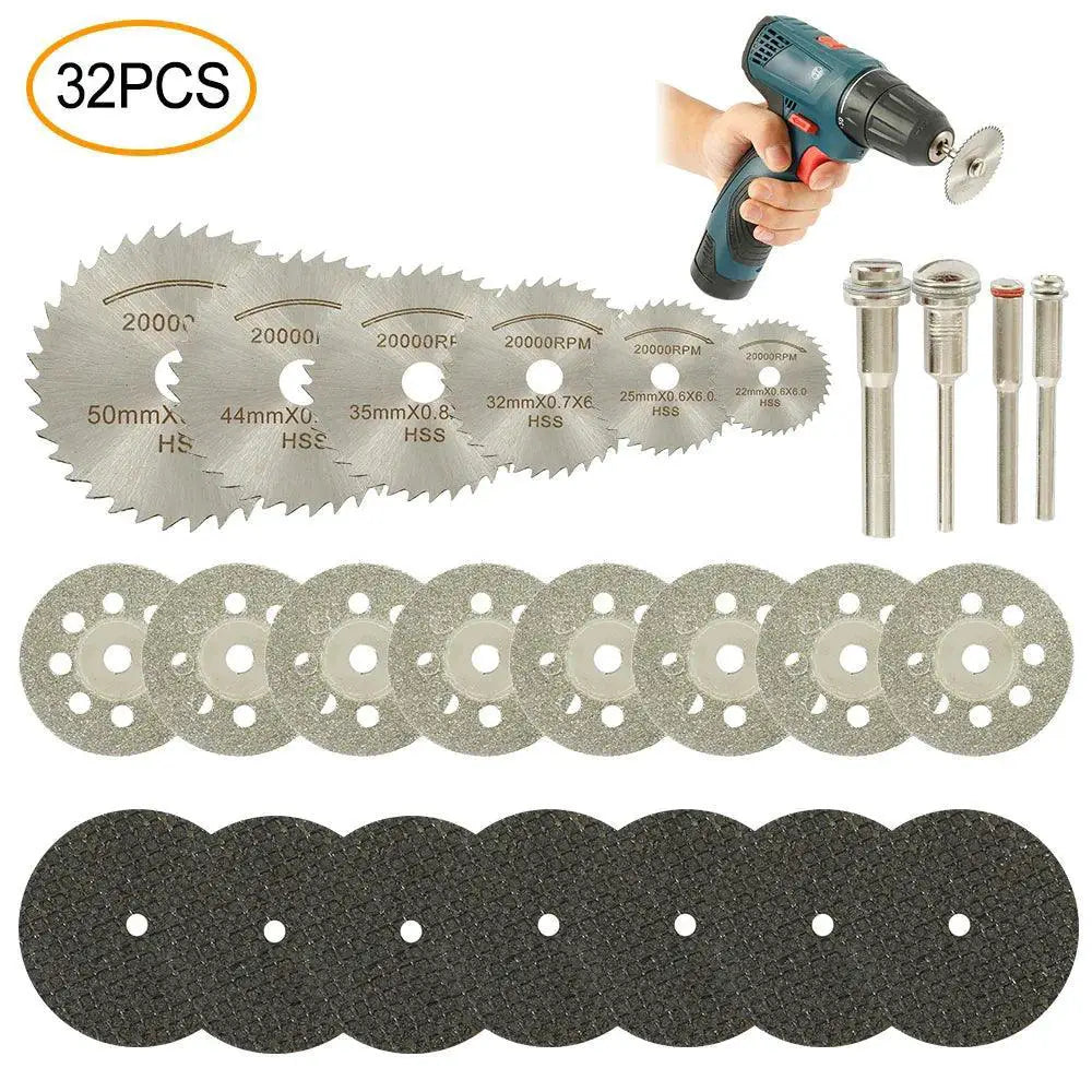Mini Circular Saw Blade Set Cutting Discs For Wood And Metal