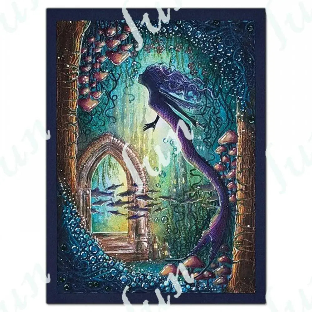 Mini Clear Silicone Stamp Set for Crafting Forest Realm
