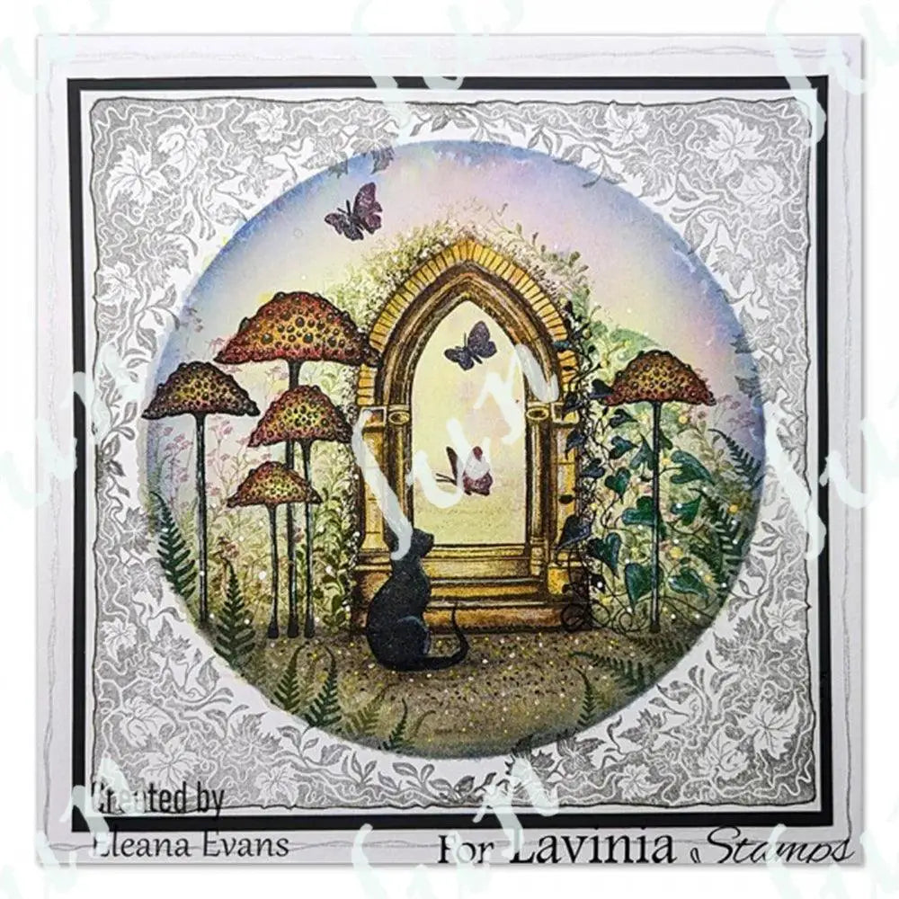 Mini Clear Silicone Stamp Set for Crafting Forest Realm