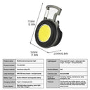 Bright Keychain Flashlight for Camping