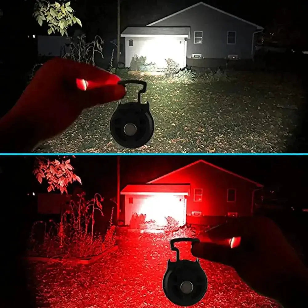Mini COB Keychain Flashlight With Bottle Opener Rechargeable