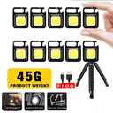 800 Lumen Keychain Light Brightens Path