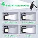 800 Lumen Keychain Light Brightens Path