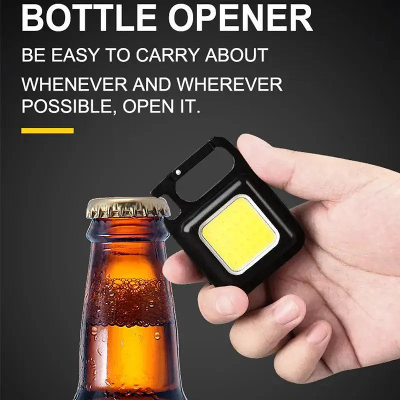 Mini COB Keychain Light Brighten Your Path 800 Lumens