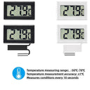 Mini Digital Temperature Sensor Humidity Meter Accurate LCD