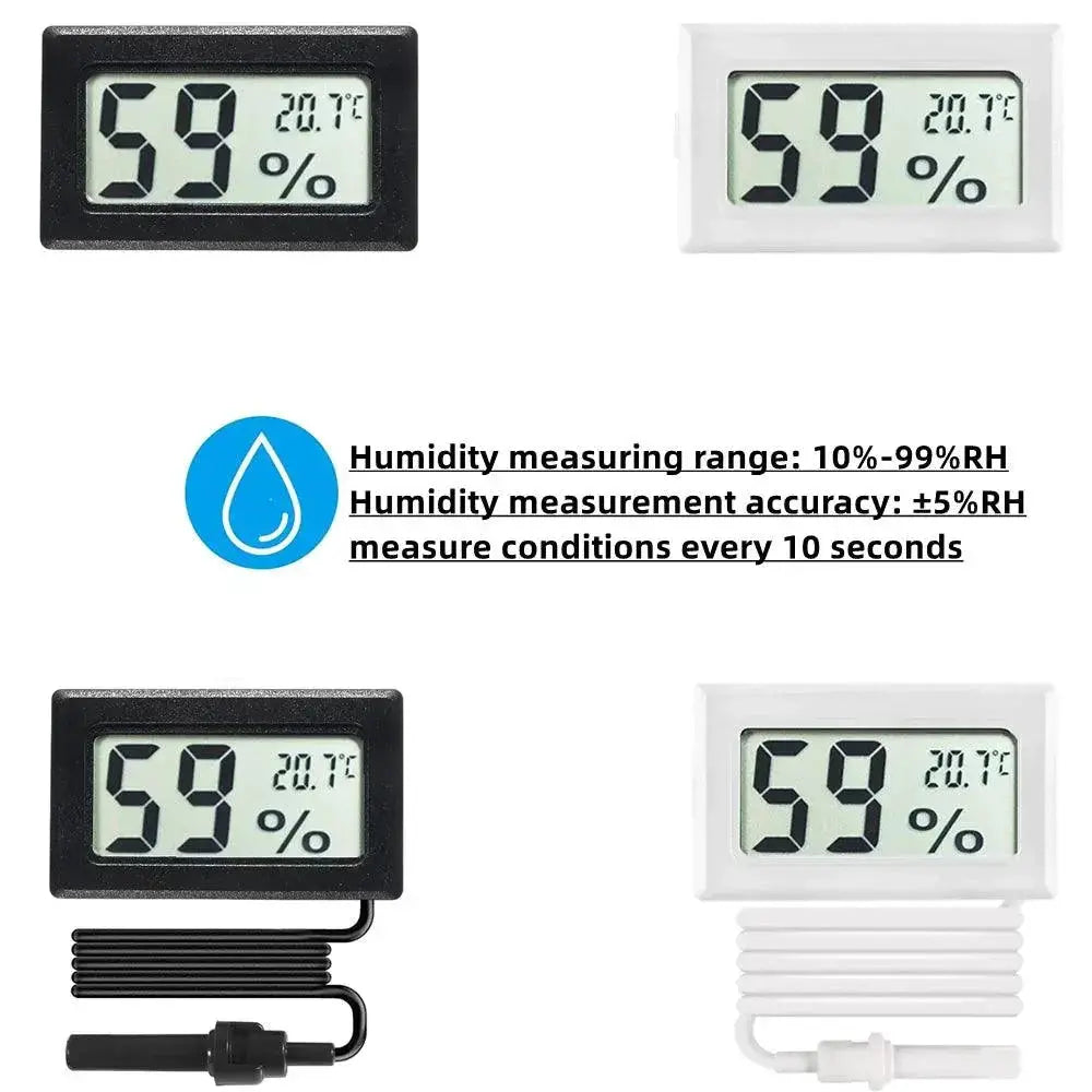 Mini Digital Temperature Sensor Humidity Meter With LCD