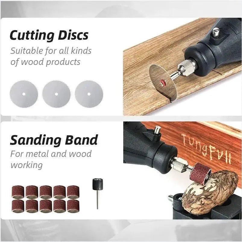 Mini Electric Drill 130W 30000rpm Variable Speed Rotary Tool