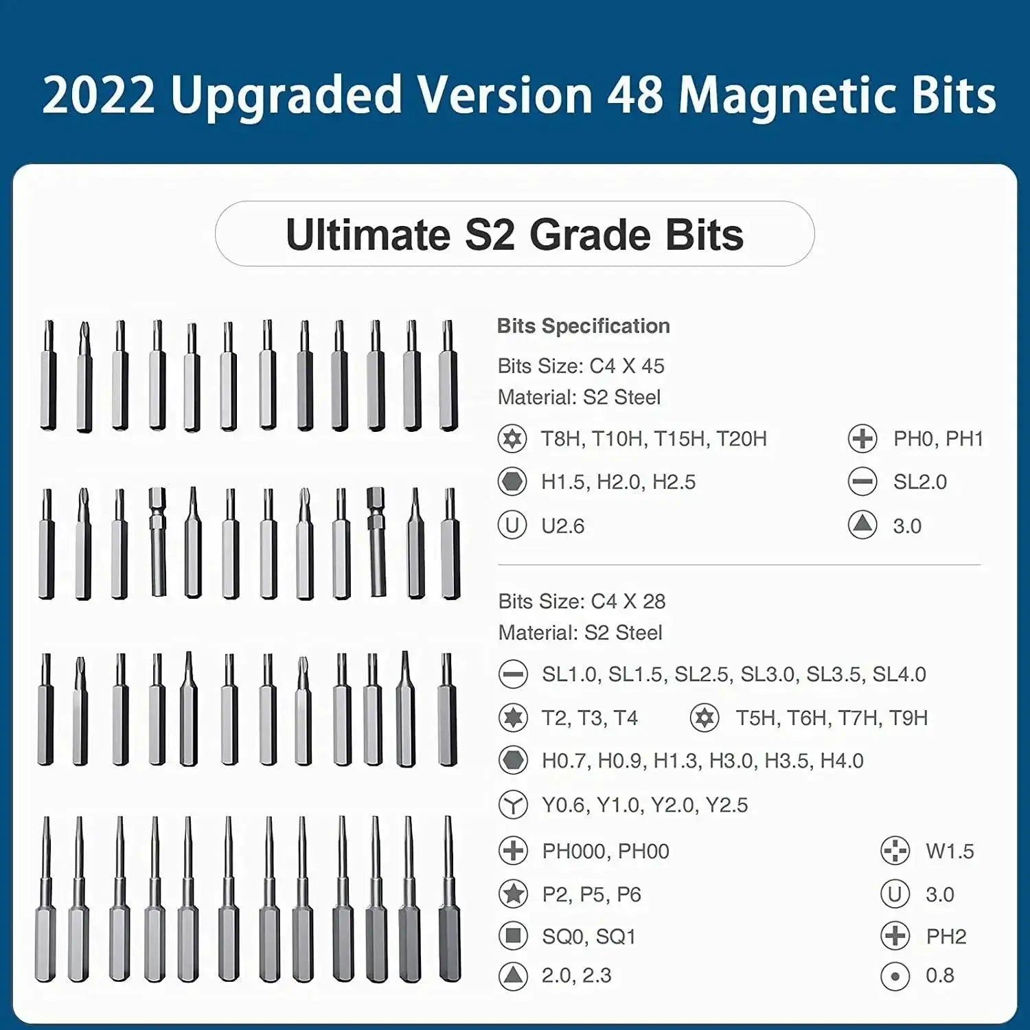 Mini Electric Screwdriver 12 in 1 Rechargeable Cordless Set