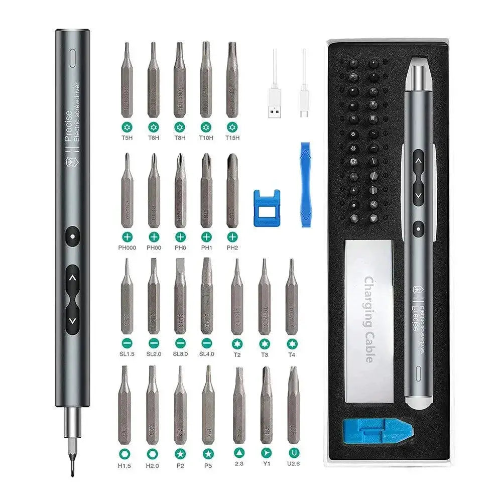 Mini Electric Screwdriver in Rechargeable Cordless Set -  product image