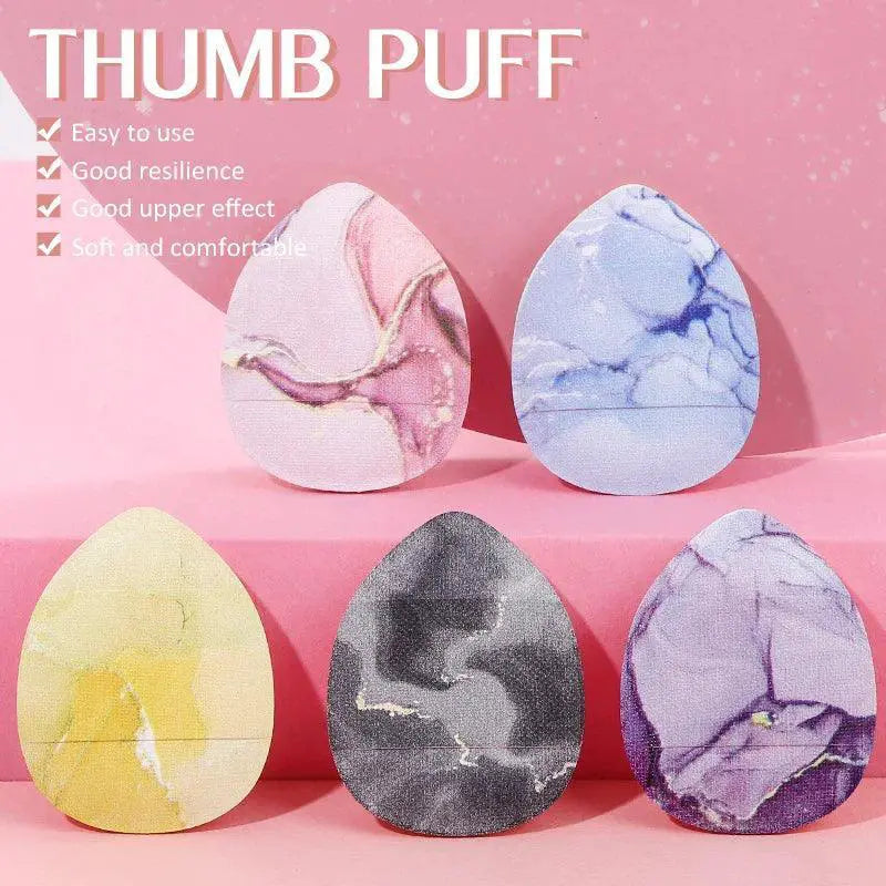 Mini Finger Puff Makeup Sponge Set Beauty Blender Kit