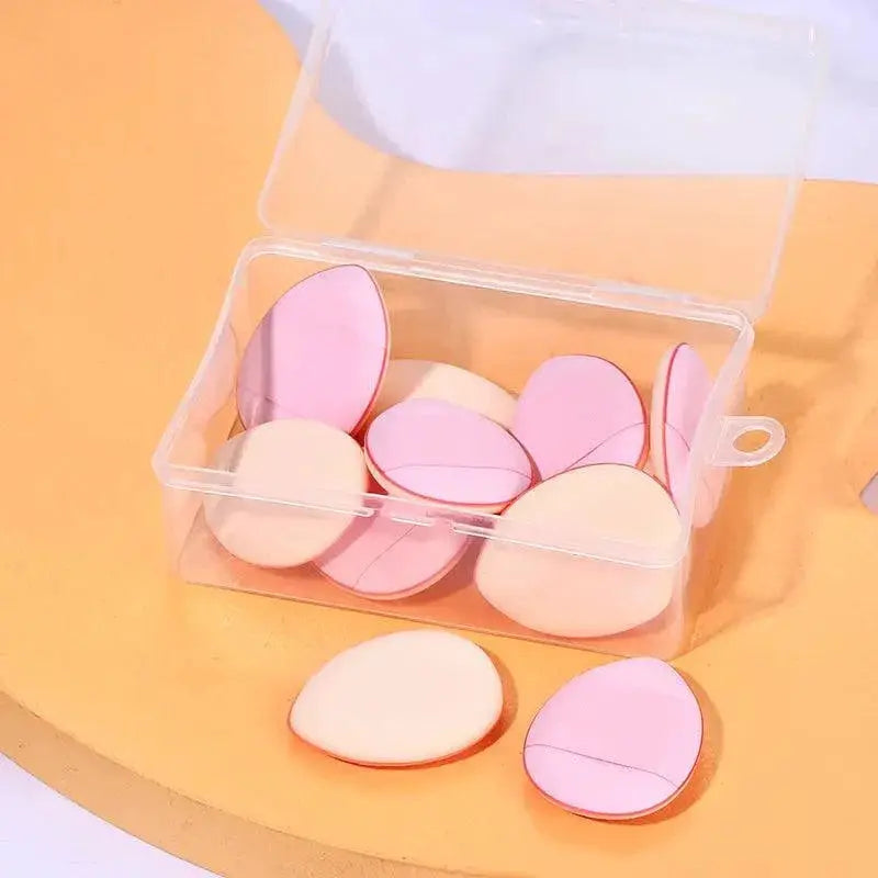 Mini Finger Puff Makeup Sponge Set Beauty Blender Kit