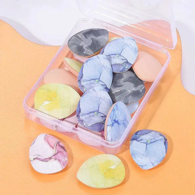 Mini Finger Puff Makeup Sponge Set Beauty Blender Kit