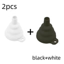 Space-Saving Silicone Funnel for Kitchen