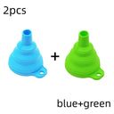 Space-Saving Silicone Funnel for Kitchen