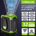 Mini High Speed Bladeless Neck Fan With USB Power
