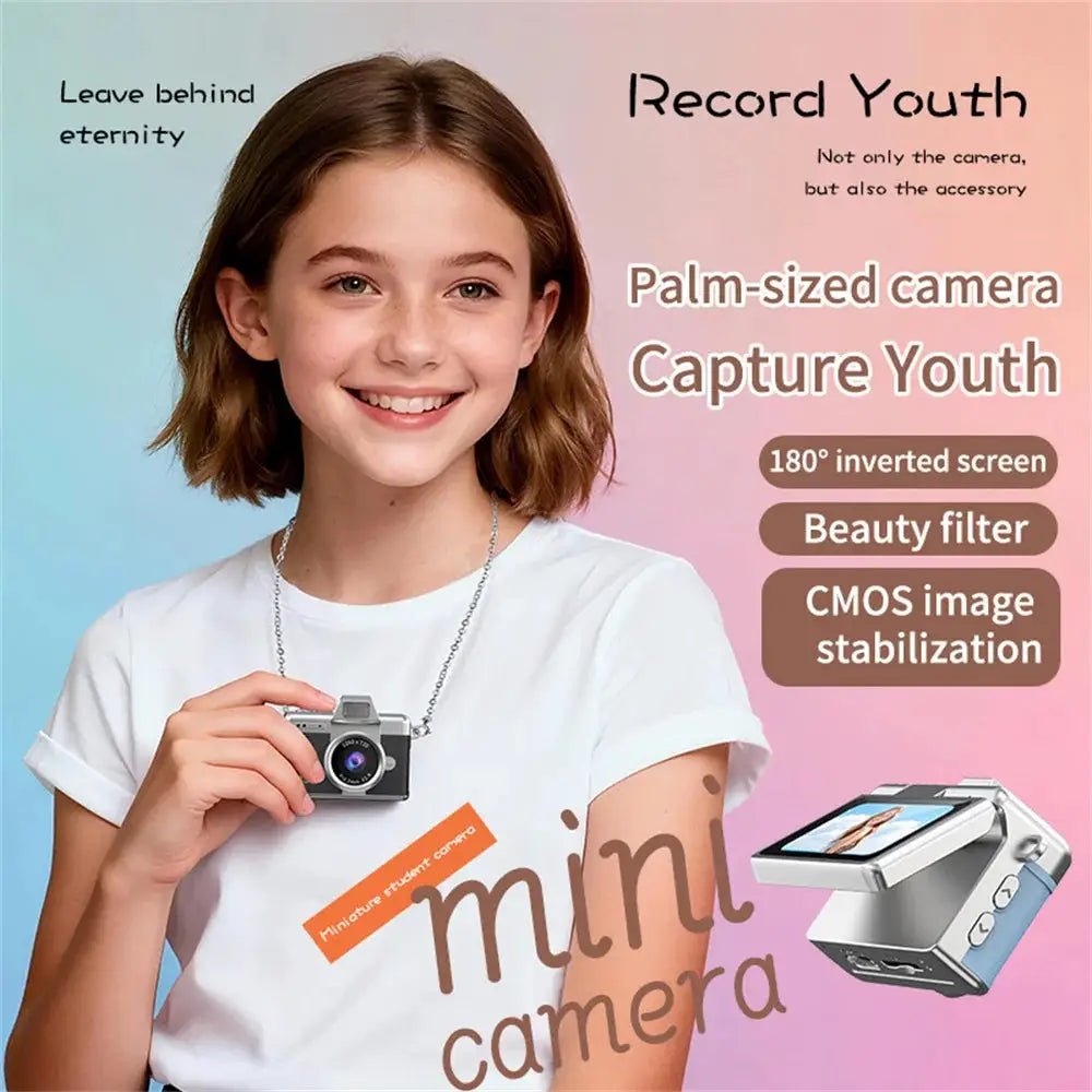 Mini Keychain Camera 1080P HD Video Captures Moments on the Go for Students 2026