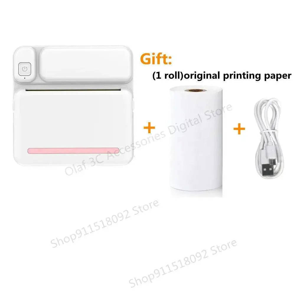 Mini Wireless Label Printer Sticker Maker For Easy Use