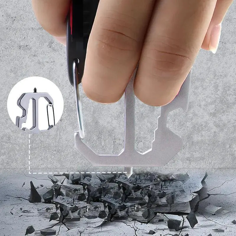 Mini LED Keychain Flashlight Versatile Outdoor Tool