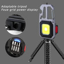 Mini LED Flashlight Keychain Light Versatile Outdoor Tool