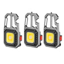 Mini LED Flashlight Keychain Light Versatile Outdoor Tool