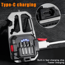 Mini LED Flashlight Keychain Light Versatile Outdoor Tool