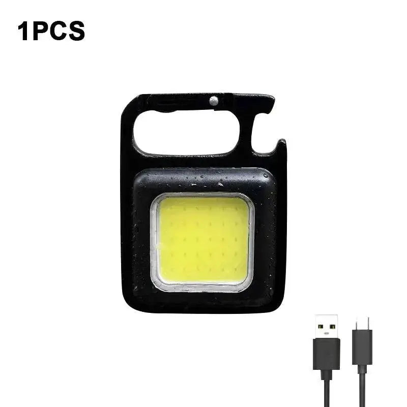Mini LED Keychain Flashlight Versatile Outdoor Tool
