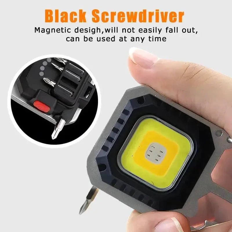 Mini LED Keychain Flashlight Versatile Outdoor Tool