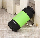 Mini LED Keychain Flashlight Compact USB Rechargeable Torch