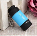 Mini LED Keychain Flashlight Compact USB Rechargeable Torch