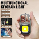 Mini LED Keychain Flashlight for Camping and Safety Tool