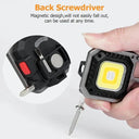 Mini LED Keychain Flashlight for Camping and Safety Tool