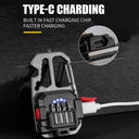 Mini LED Keychain Flashlight for Camping and Safety Tool