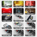 Mini LED Keychain Flashlight for Camping and Safety Tool