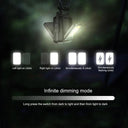 Mini LED Keychain Flashlight USB Rechargeable