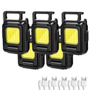Mini LED Keychain Flashlight USB Rechargeable