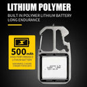 Mini LED Keychain Work Light USB Rechargeable Flashlight