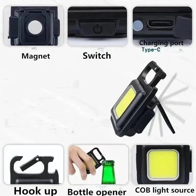 Mini LED Pocket Torch 1500 Lumen Light For Adventures