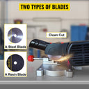 VEVOR Mini Miter Cut-off Chop Saw 0-45° Benchtop Tool