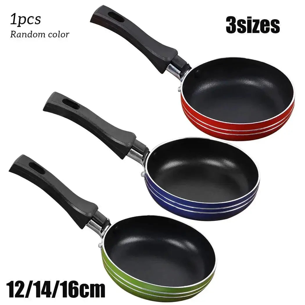 Mini Nonstick Stainless Steel Frying Pan for Eggs and Sauces