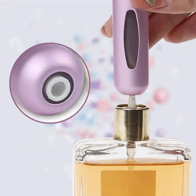 Mini Perfume Atomizer Bottle Travel Essential Stylish Pump
