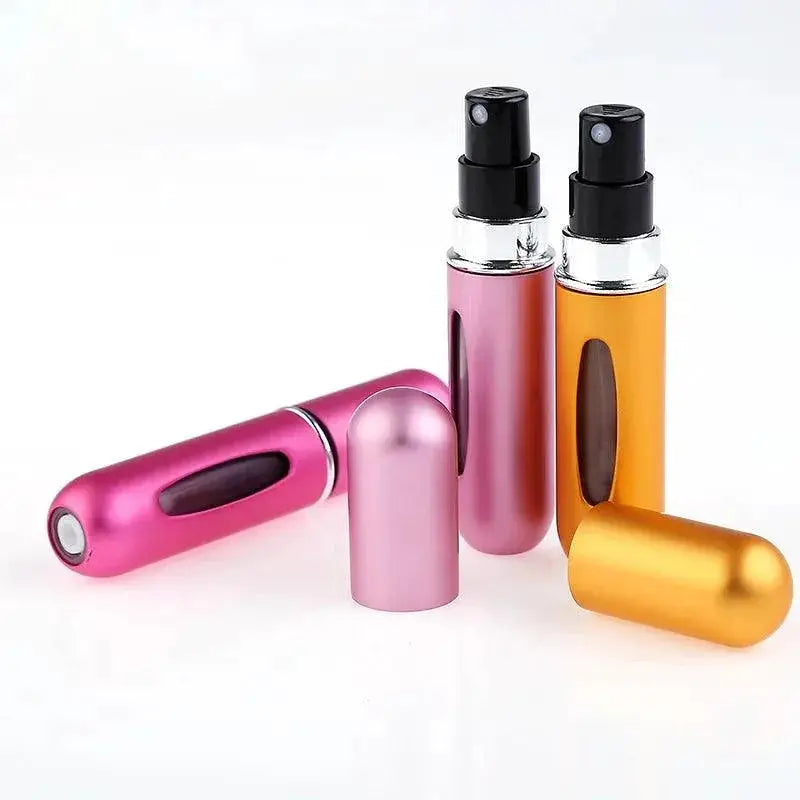 Mini Perfume Atomizer Set Portable Refillable Spray Bottles