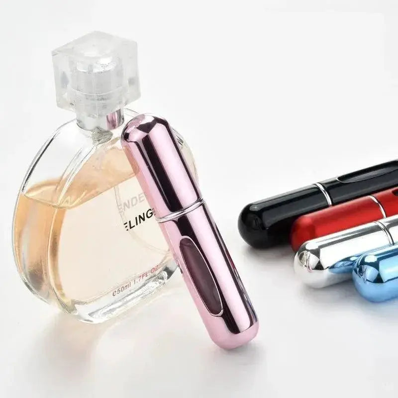 Mini Perfume Atomizer Set Portable Refillable Spray Bottles